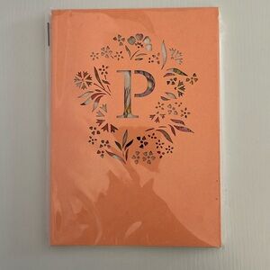 Anthropologie Initial P Journal